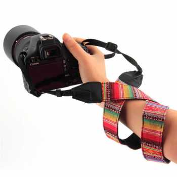 Gambar produk Strap Kamera DSLR Model Vintage Bahan Nilon 77cm - LC-006