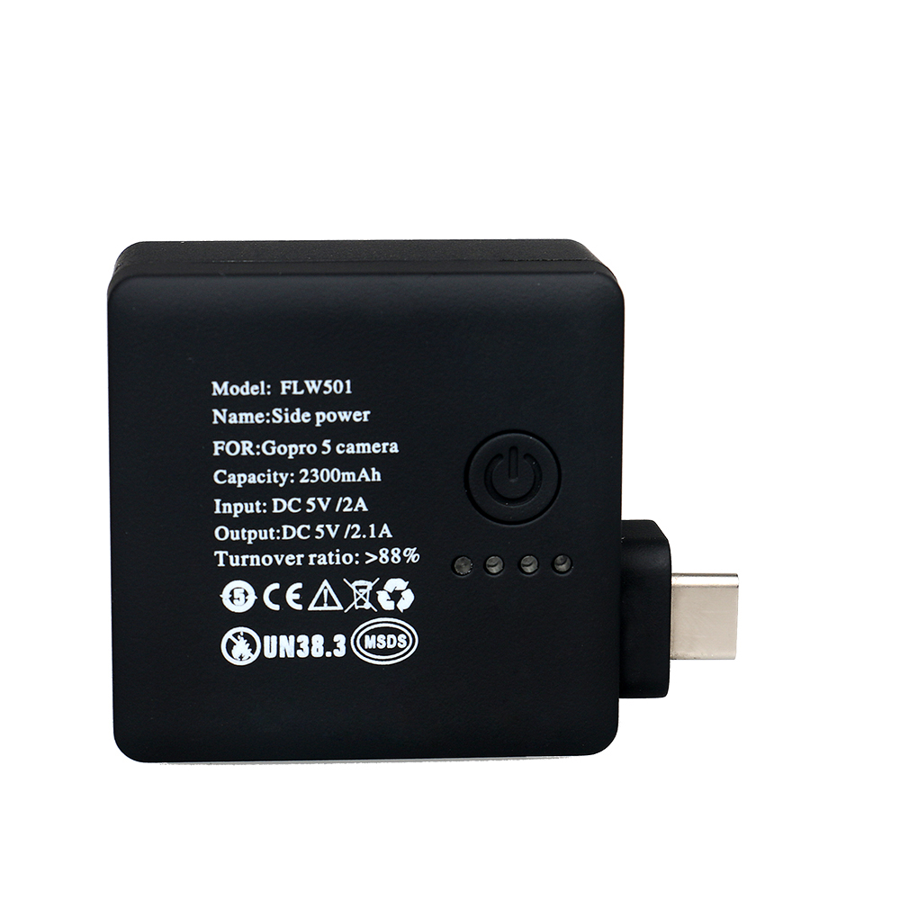 Telesin Extended Battery 2300mAh with Waterproof Case GoPro Hero 7/6/5 Gambar produk Telesin Extended Battery 2300mAh with Waterproof Case GoPro Hero 7/6/5