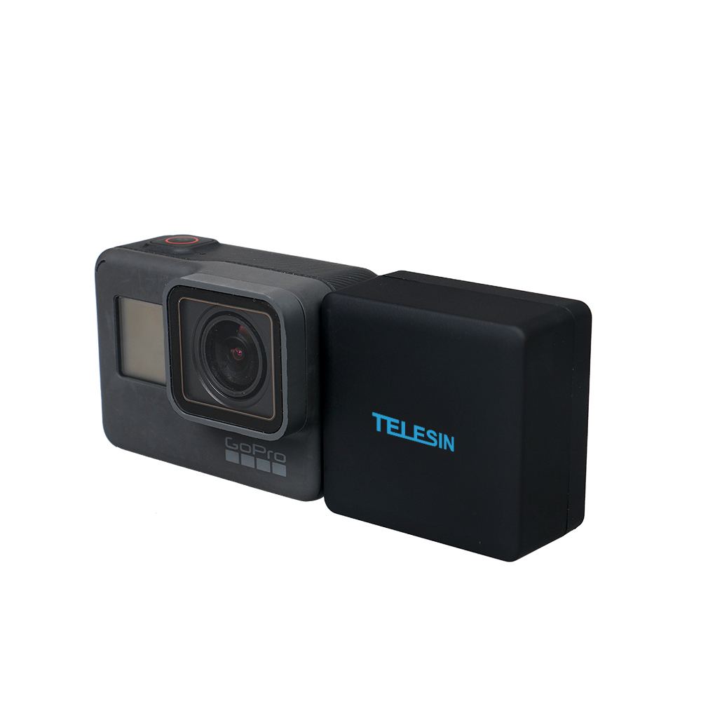 Telesin Extended Battery 2300mAh with Waterproof Case GoPro Hero 7/6/5 Gambar produk Telesin Extended Battery 2300mAh with Waterproof Case GoPro Hero 7/6/5