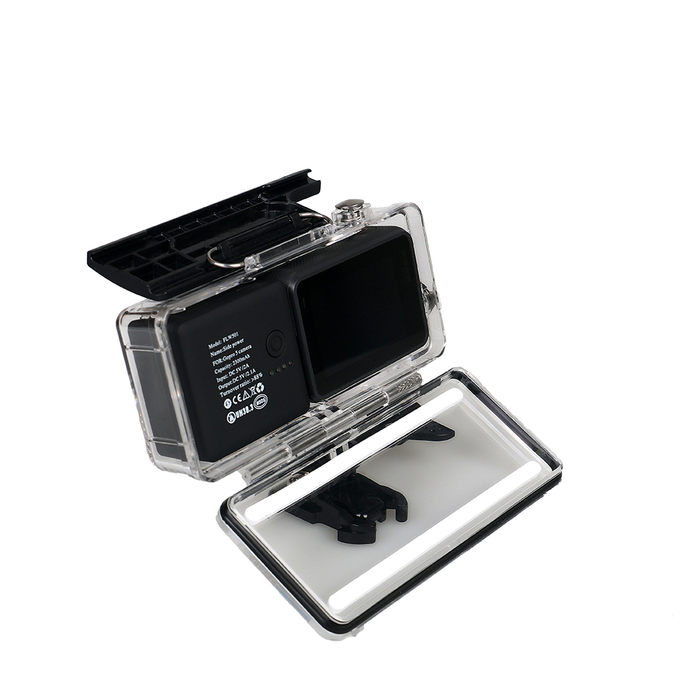 Telesin Extended Battery 2300mAh with Waterproof Case GoPro Hero 7/6/5 Gambar produk Telesin Extended Battery 2300mAh with Waterproof Case GoPro Hero 7/6/5