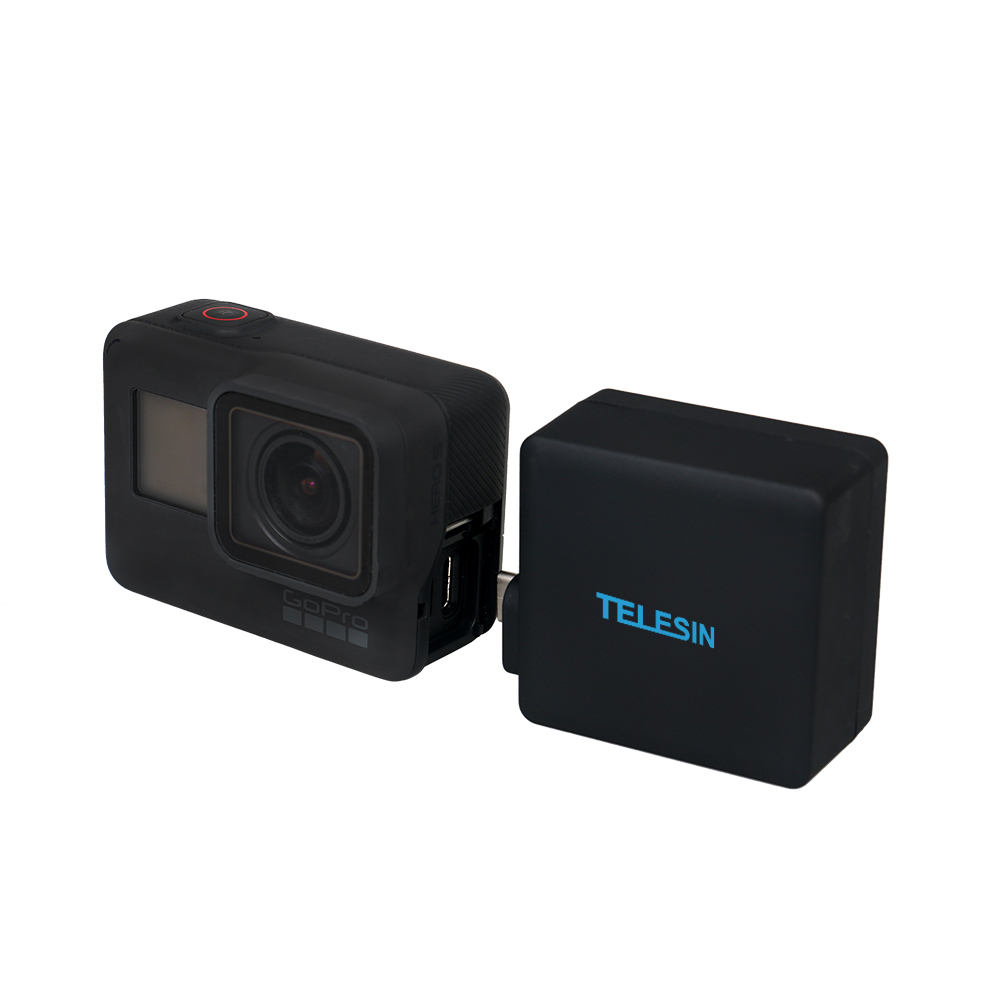 Telesin Extended Battery 2300mAh with Waterproof Case GoPro Hero 7/6/5 Gambar produk Telesin Extended Battery 2300mAh with Waterproof Case GoPro Hero 7/6/5