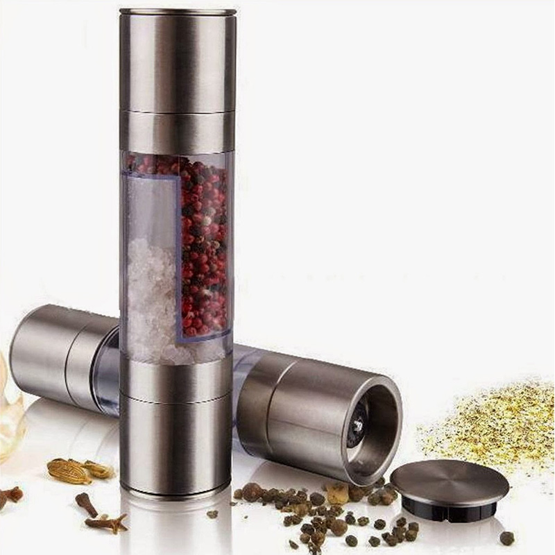 Gambar produk One Two Cups Penggiling Biji Lada 2 in 1 Spices Pepper Grinder 200ml - ZX-S22