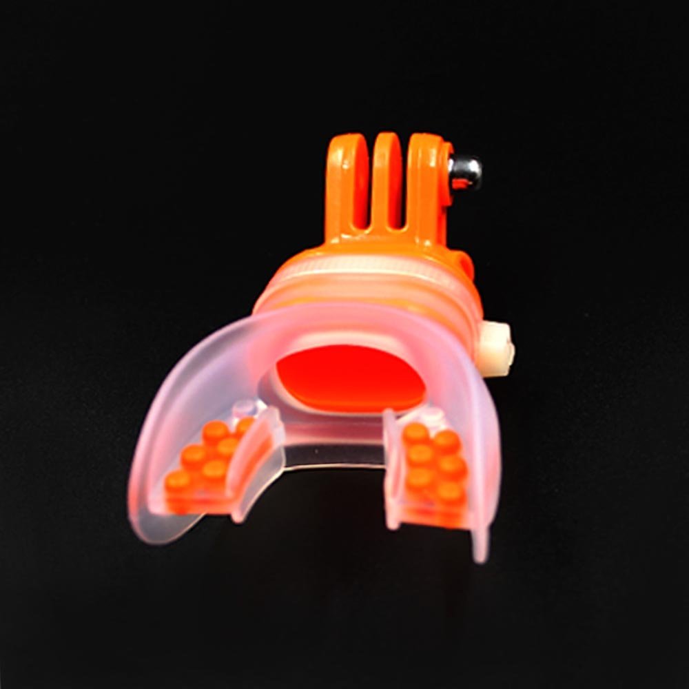 Telesin Teeth Mount Kamera Aksi GoPro Xiaomi - GP-MTM-001 Gambar produk Telesin Teeth Mount Kamera Aksi GoPro Xiaomi - GP-MTM-001