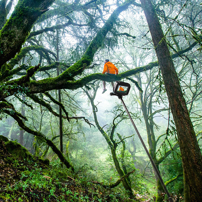 Telesin Tongsis Monopod Super Long Carbon Fiber 2.7M GoPro/Xiaomi Yi Gambar produk Telesin Tongsis Monopod Super Long Carbon Fiber 2.7M GoPro/Xiaomi Yi