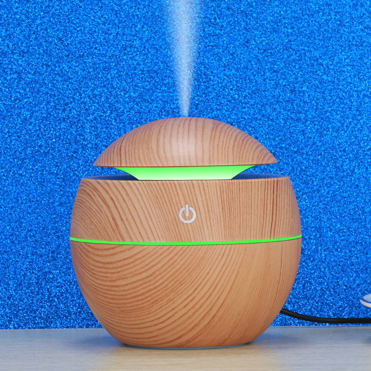 Gambar produk Taffware HUMI Air Humidifier Aromatherapy Oil Diffuser Wood 130ml - H41