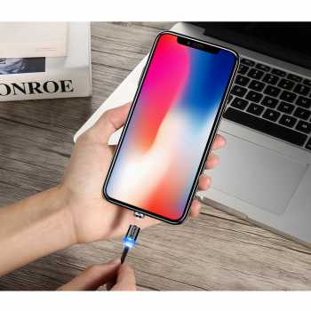 Gambar produk FLOVEME Kabel Charger USB Type C Fast Charging Magnetic 2A 1M - D4192