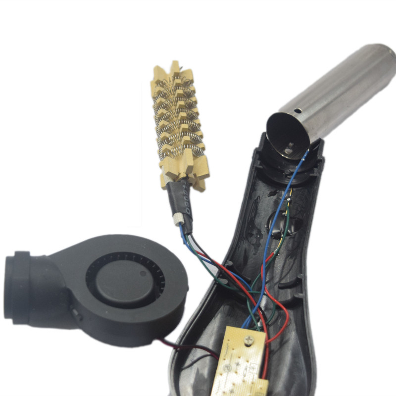 SMD Desoldering Heat Gun Solder dengan Station 220V/700W KS8586 Black