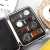 Gambar produk Kotak Jam Tangan Display Box Bahan Kulit 8 Grid - L-001