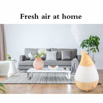 Taffware Air Humidifier Aromatherapy Diffuser Wood 235ml - HUMI AJ-215 ...