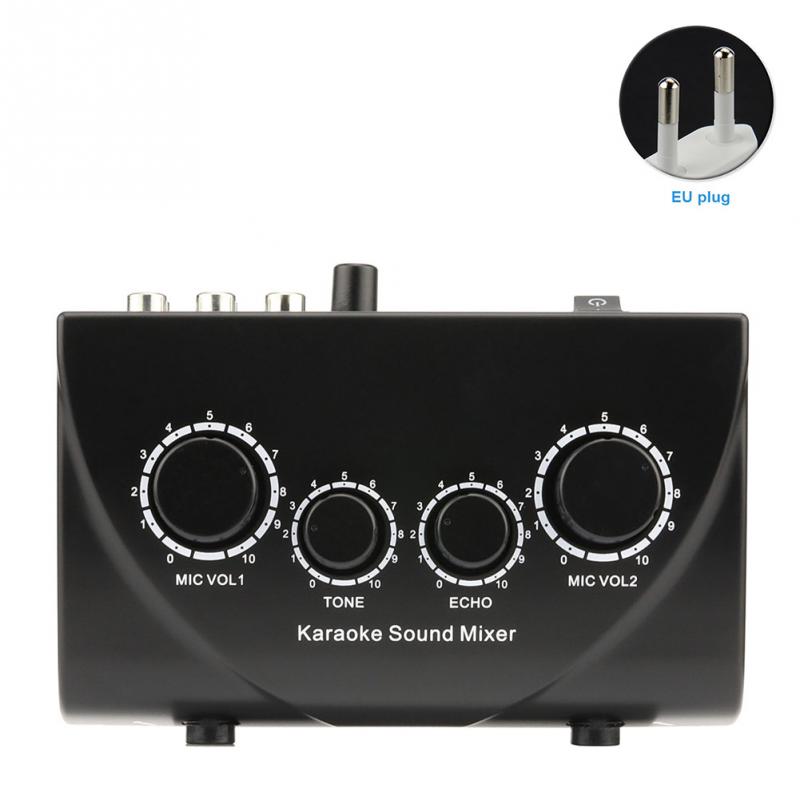 Professional Karaoke Mixer Echo Tone Audio TD020 Black