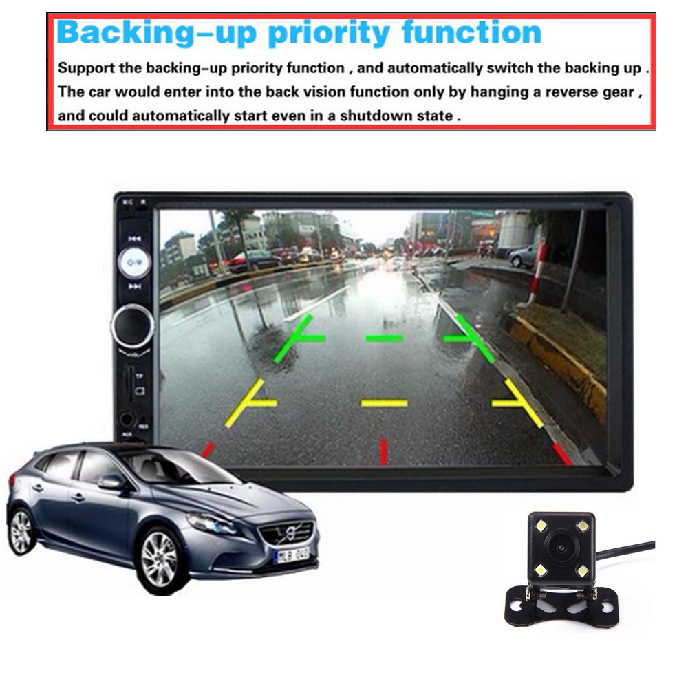 Taffware Head Unit Tape Mobil 2 DIN Bluetooth Touch Screen ISO 7 Inch - 7010B Gambar produk Taffware Head Unit Tape Mobil 2 DIN Bluetooth Touch Screen ISO 7 Inch - 7010B - 3