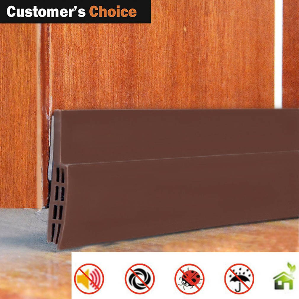 Gambar produk Handdiy Lis Penghalang Debu Bawah Pintu Door Bottom Seal 50mm 1m - FF53