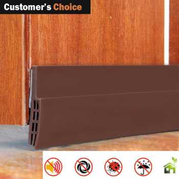 Gambar produk Handdiy Lis Penghalang Debu Bawah Pintu Door Bottom Seal 50mm 1m - FF53