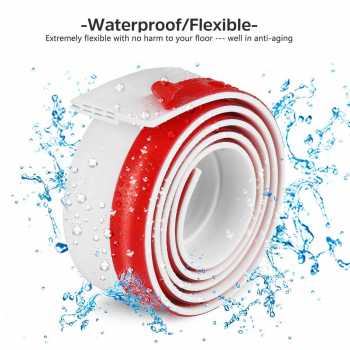 Gambar produk Handdiy Lis Penghalang Debu Bawah Pintu Door Bottom Seal 50mm 1m - FF53
