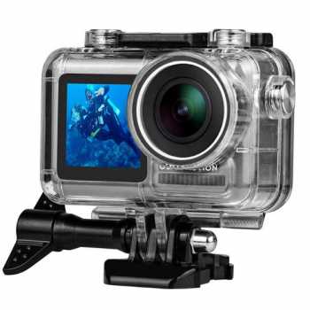 Gambar produk TELESIN Waterproof Housing Case For DJI Osmo Action- OS-WTP-00