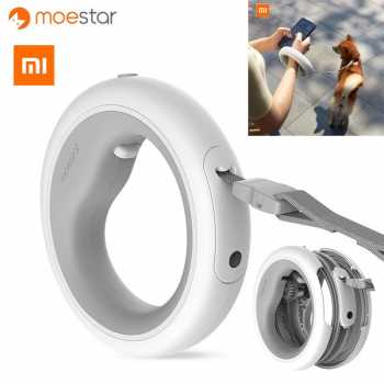Gambar produk Xiaomi MOESTAR UFO Youpin Tali Kalung Anjing Retractable LED 2.6m