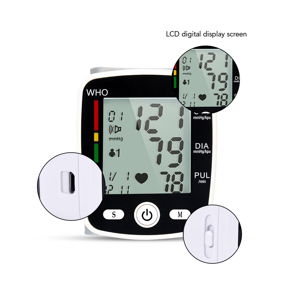 OLIECO Pengukur Tekanan Darah Electronic Sphygmomanometer with Voice