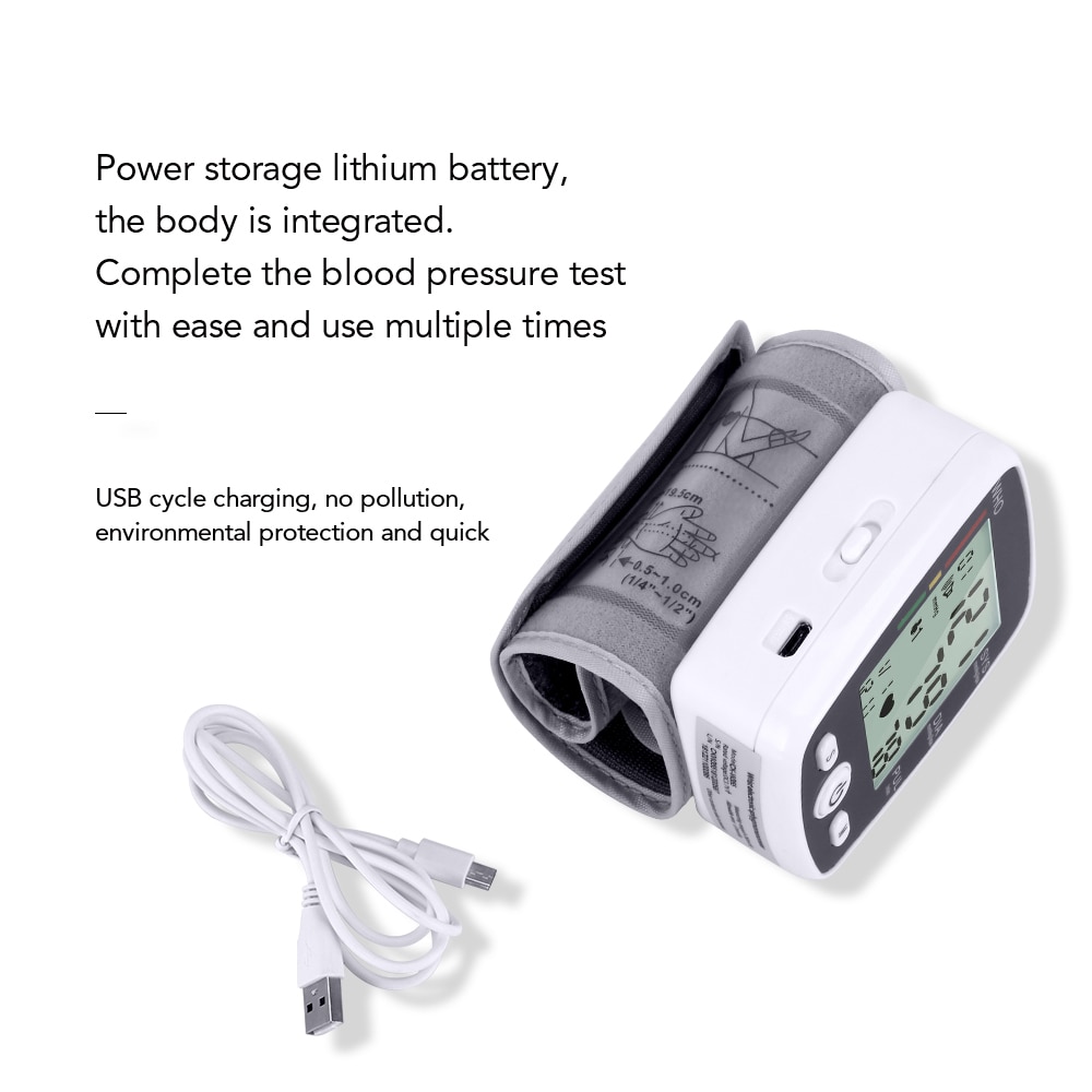 OLIECO Pengukur Tekanan Darah Electronic Sphygmomanometer with Voice