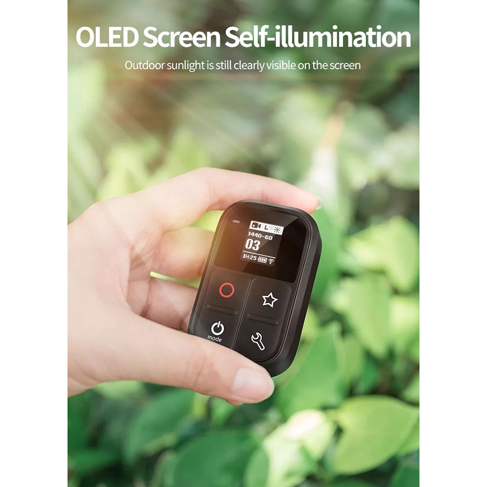 Telesin Smart WiFi Remote Control LCD for GoPro - GP-RMT-T02 Gambar produk Telesin Smart WiFi Remote Control LCD for GoPro - GP-RMT-T02