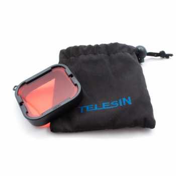 Gambar produk Telesin Lensa Red Diving Filter Lens GoPro Hero 5/6/7 Super Suit Case