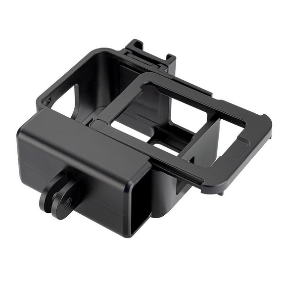 Telesin Protective FrameCase Light Kit+Mic GoPro Hero 5/6/7 GP-VSS-001 Gambar produk Telesin Protective FrameCase Light Kit+Mic GoPro Hero 5/6/7 GP-VSS-001