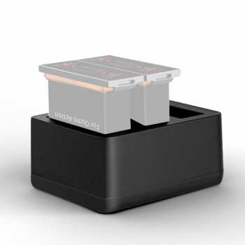 TELESIN Charger Baterai 3 Slot for DJI Osmo Action - OS-BCG-002