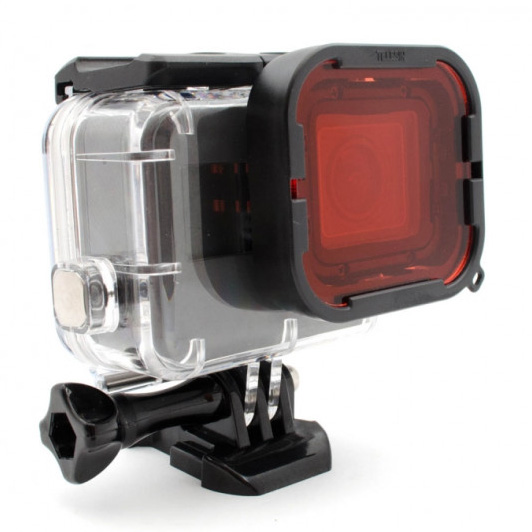 Gambar produk Telesin Lensa Red Diving Filter Lens GoPro Hero 5/6/7 Super Suit Case