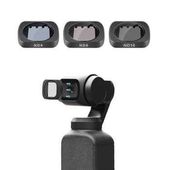 Gambar produk Telesin Lensa ND Filter Lens ND4 ND8 ND16 3 PCS for DJI Osmo Pocket