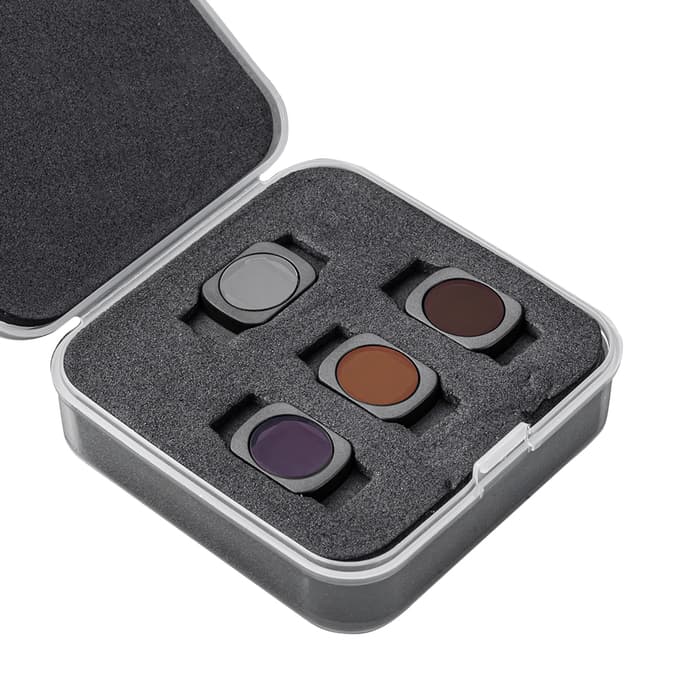Gambar produk Telesin Lensa CPL + ND Filter Lens ND4 ND8 ND16 4 PCS DJI Osmo Pocket