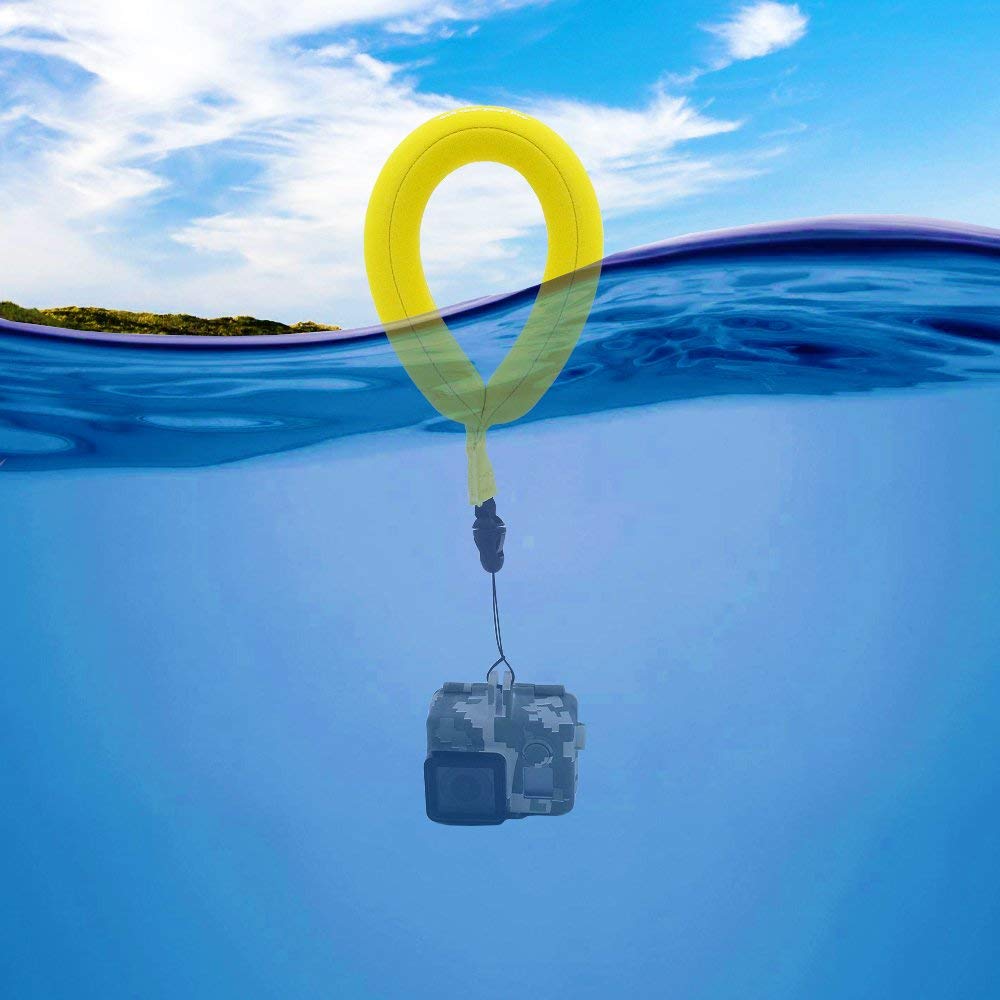 Telesin Waterproof Camera Hand Wrist Lanyard Float GoPro - GP-FLT-STP Gambar produk Telesin Waterproof Camera Hand Wrist Lanyard Float GoPro - GP-FLT-STP