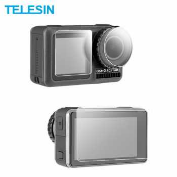 TELESIN Anti-gores Screen Protector DJI Osmo Action 2 Set - OS-TFM-003