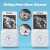 Gambar produk GOOJPRT PeriPage Inkless Pocket Photo Printer A6 304DPI + 1 Roll Paper