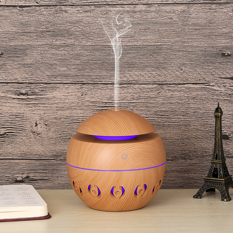 Taffware Air Humidifier Ultrasonic Aromatherapy Oil Diffuser Wood ...