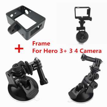 Gambar produk Telesin Car Windshield Suction Mount with Frame Case GoPro 4/3/3+
