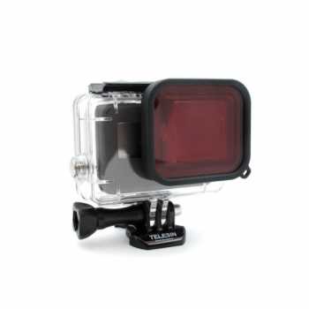 Gambar produk Telesin Lensa Red Diving Filter Lens GoPro Hero 5/6/7 Case GP-WTP-501