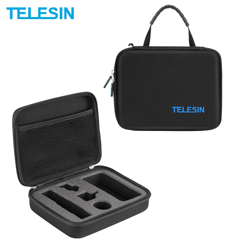 Telesin Tas Kamera Shookproof Storage EVA Bag for DJI Osmo Pocket Gambar produk Telesin Tas Kamera Shookproof Storage EVA Bag for DJI Osmo Pocket