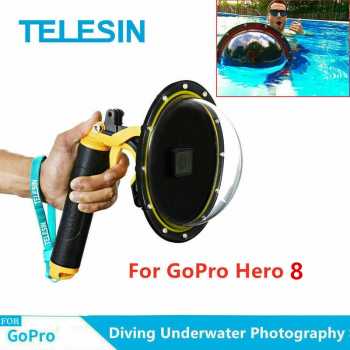 Telesin Dome Port Underwater 6 Inch GoPro Hero 8 - GP-DMP-T08