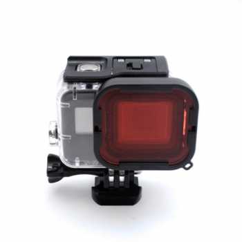 Gambar produk Telesin Lensa Red Diving Filter Lens GoPro Hero 5/6/7 Super Suit Case