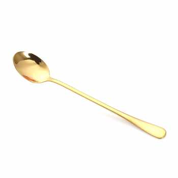 Gambar produk Szpoon Sendok Teh Gagang Panjang Long Tea Spoon Stainless Steel 23.8cm - F80