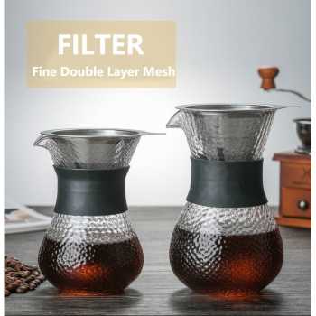 Gambar produk One Two Cups Coffee Server Chemex Drip Pour Over with Filter 200ml - SE112