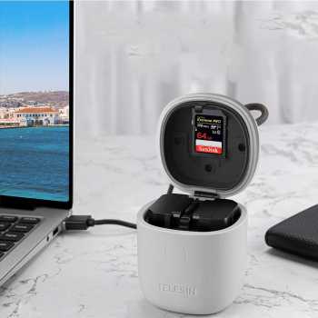 Gambar produk TELESIN Allin Charger Box Card Reader Sony NP-FZ100 - SN-BCG-FZ100