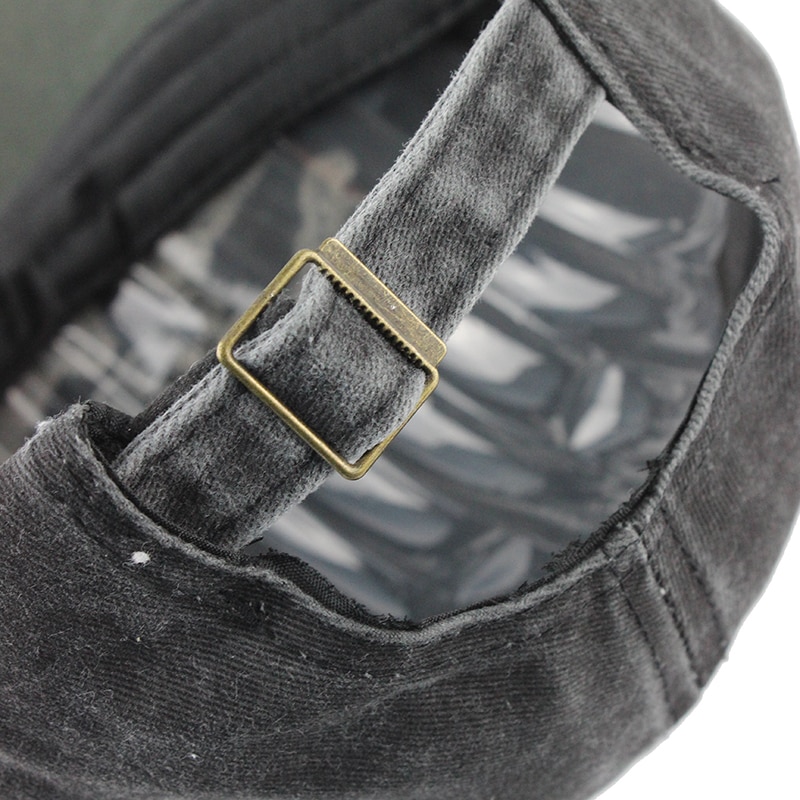 Gambar produk FLB Topi Baseball Snapback Original The Black Retro Washed Style - F122