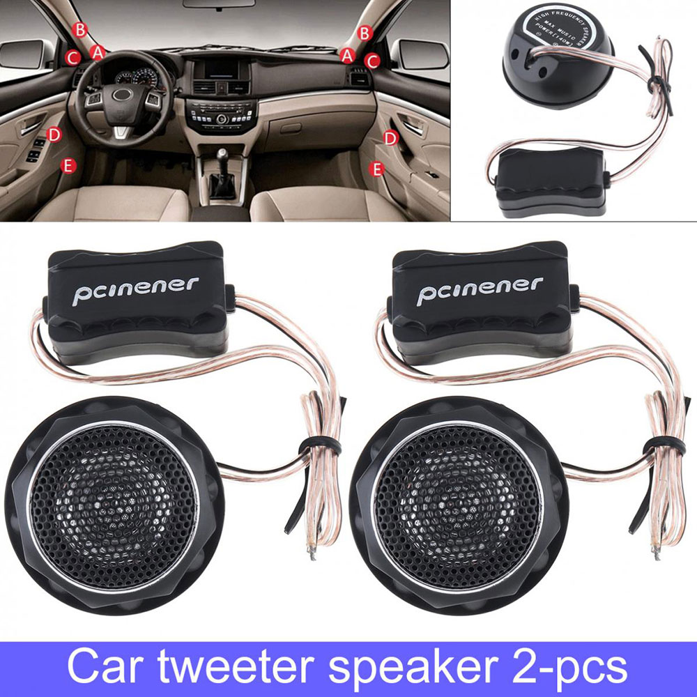 Gambar produk Pcinener Speaker Mini Dome Tweeter Loudspeaker Mobil HiFi 140W 2 PCS - TS-T280