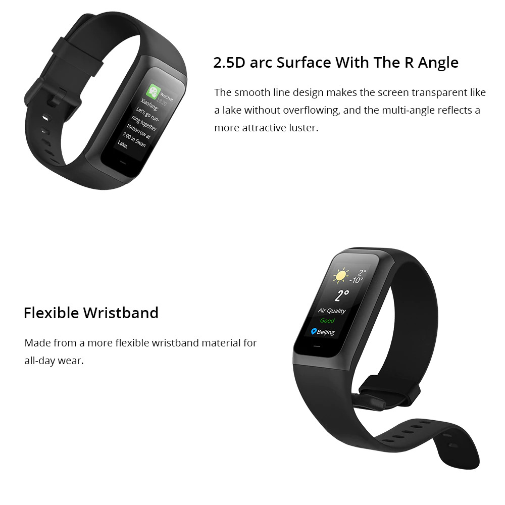 Gambar produk Xiaomi Huami Amazfit Band Cor 2 Sport Smartwatch Heart Rate Monitor