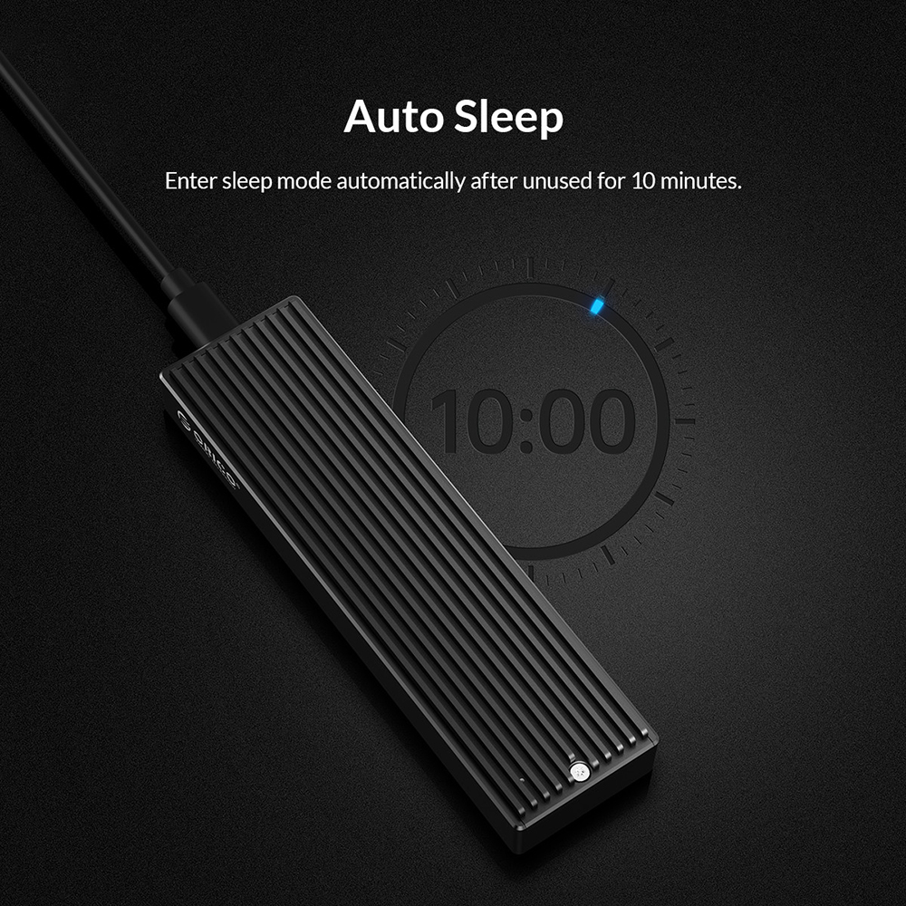 Gambar produk ORICO Adaptor Enclosure NVMe M.2 SSD to USB 3.1 Type C - M2PV-C3