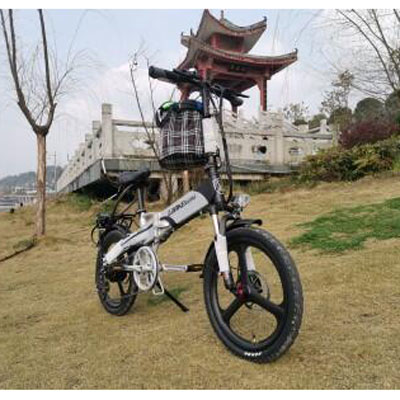 Gambar produk Lankeleisi Sepeda Listrik Lipat Folding Bike Luxury Edition 48V 10.4Ah - G660