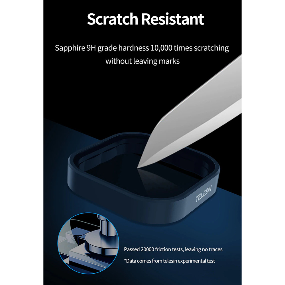 Gambar produk Telesin Lensa Polarizing CPL Filter Lens for GoPro Hero 9 - GP-FLT-901