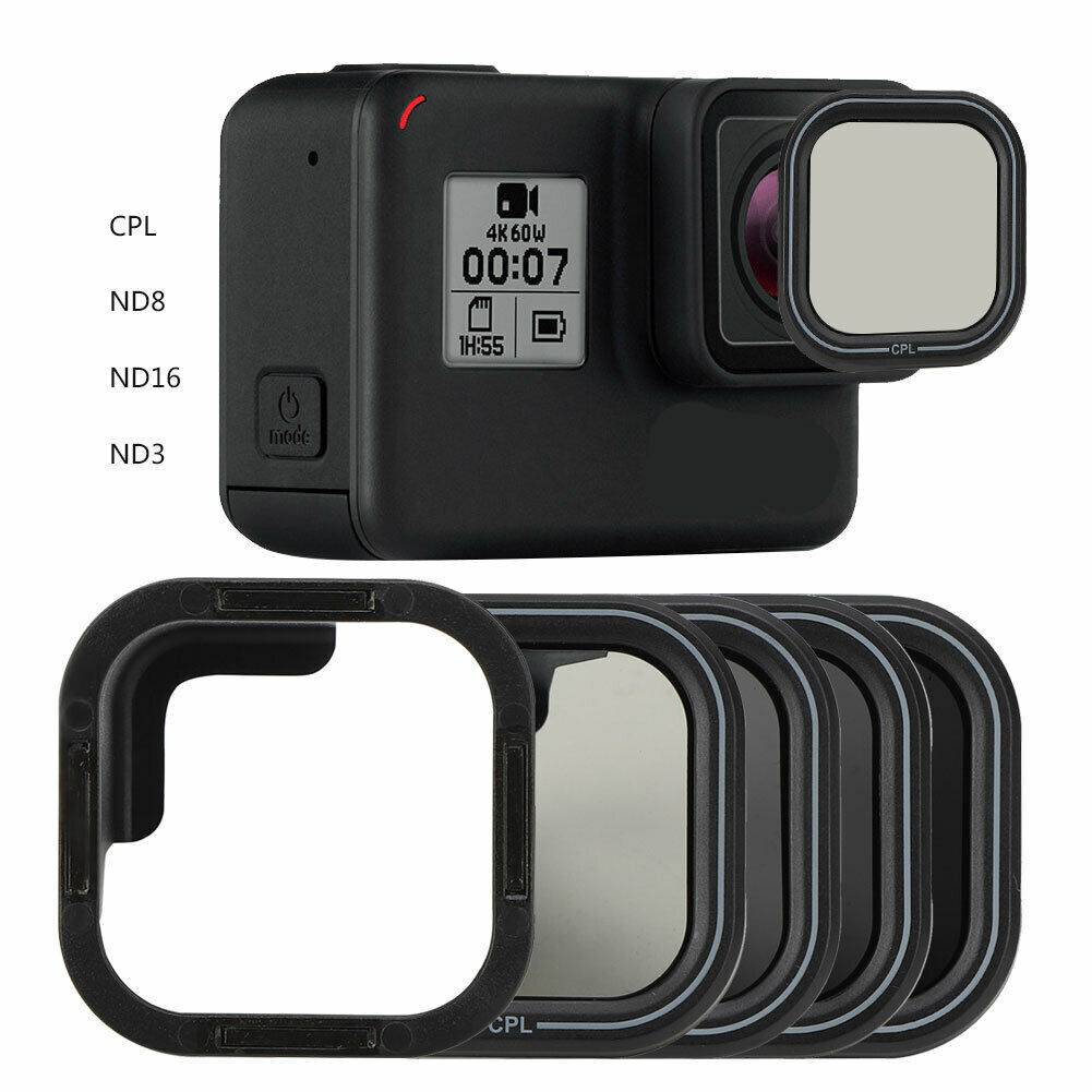 Gambar produk Telesin Filter Lensa ND8 ND16 ND32 CPL GoPro Hero 8 - GP-FLT-807