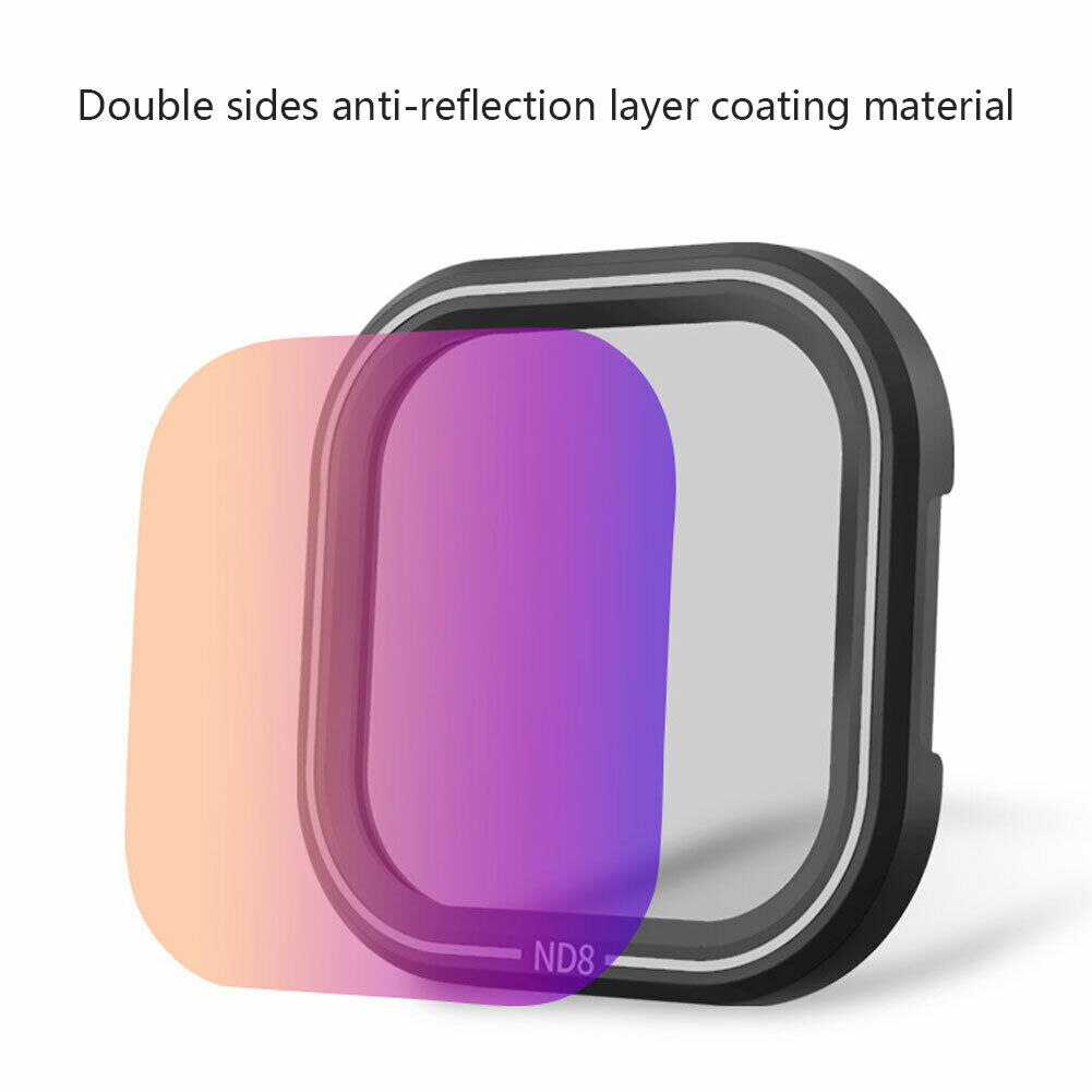 Gambar produk Telesin Filter Lensa ND8 ND16 ND32 CPL GoPro Hero 8 - GP-FLT-807