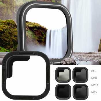Gambar produk Telesin Filter Lensa ND8 ND16 ND32 CPL GoPro Hero 8 - GP-FLT-807